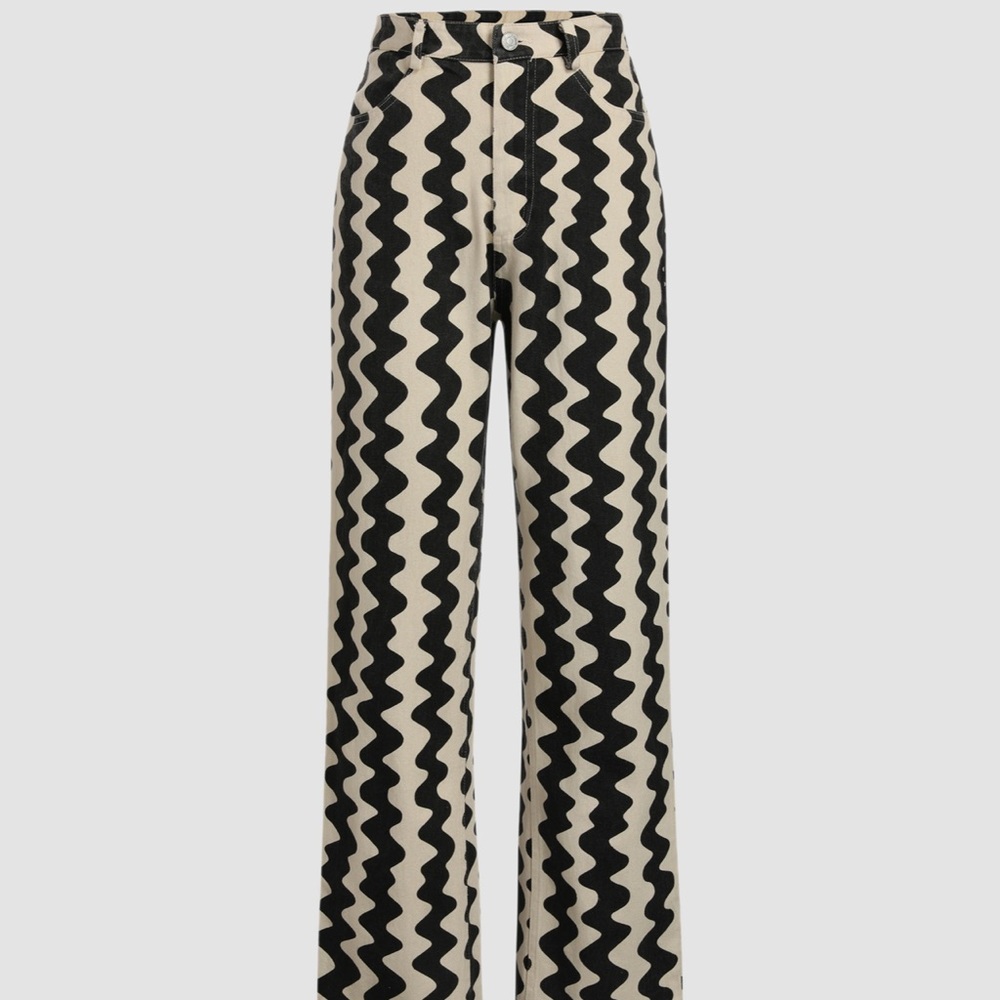 Retro wavy trousers XL from Cider